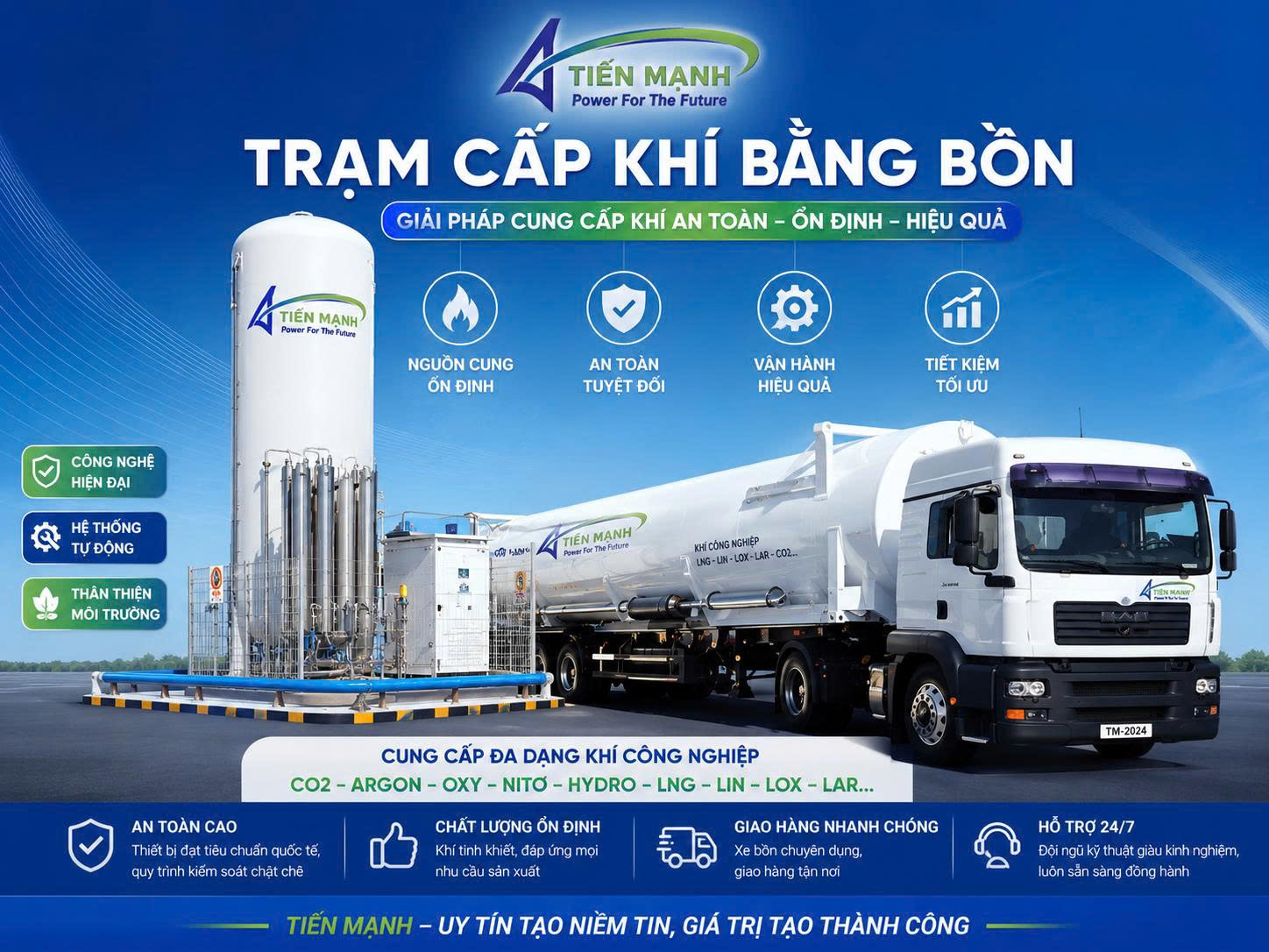 khí công nghiệp oxygen