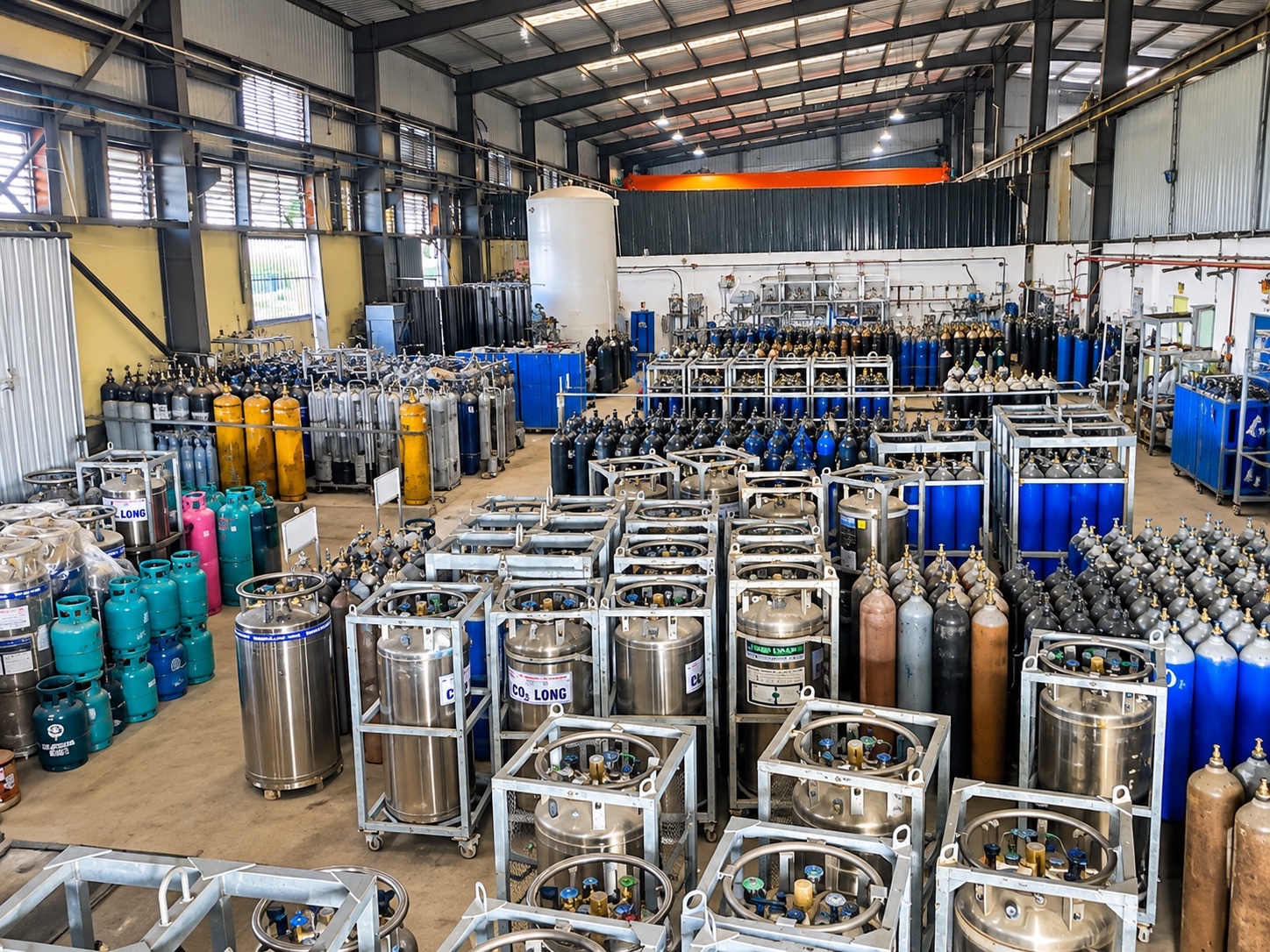 Mua bình khí 40L tại Hà Nội ở đâu uy tín?